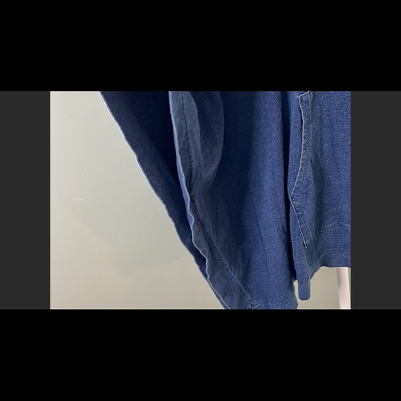 Pure Jill Indigo Knit Poncho. Size m/l - Picture 9 of 11